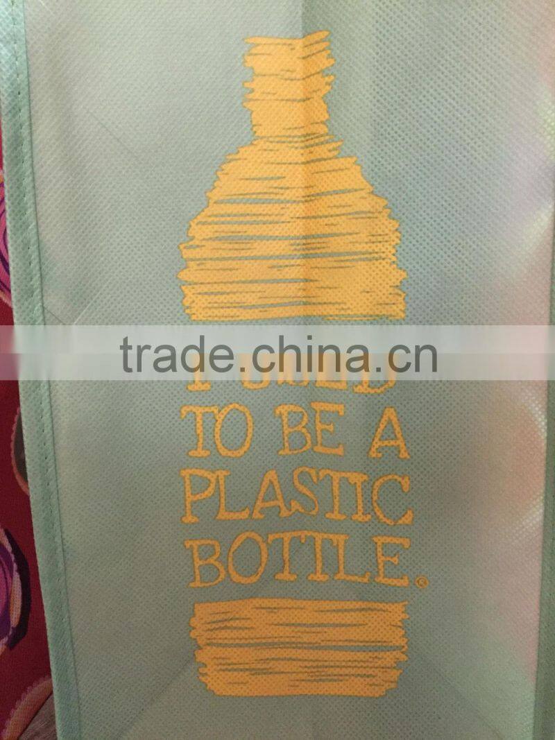 I USED TO BE A PLASTIC BOTTLE Reusable Bag Recycled PET