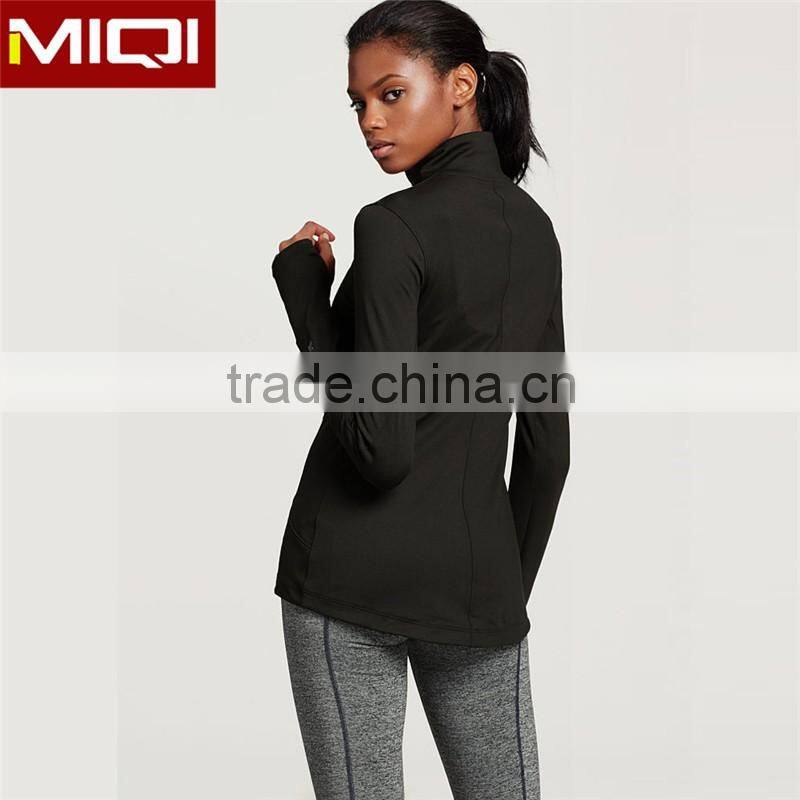 Professional fitness apparel high quality cheap women yoga jacket running jackets
