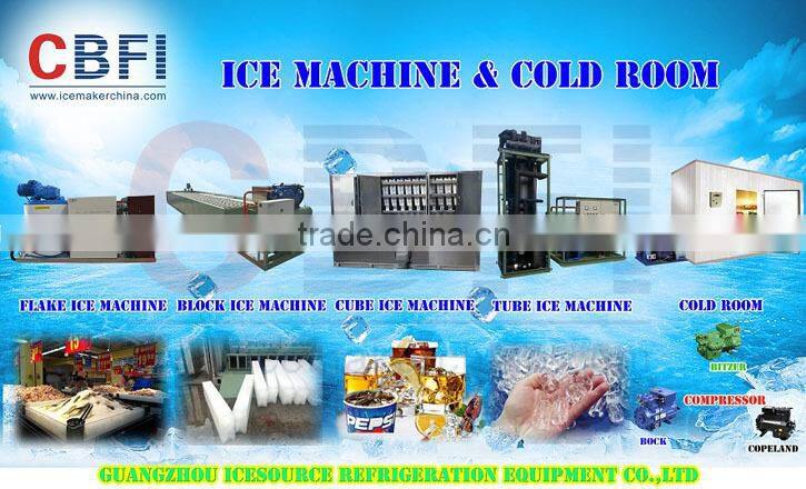 Large scale ice maker 20 ton Tube Ice Machine for South East Asia