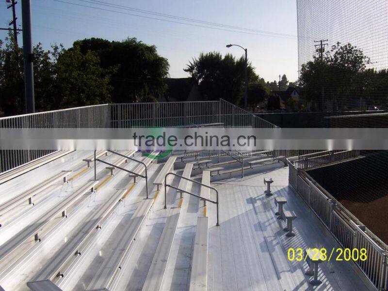 Professional metal structural outdoor bleacher grandstand