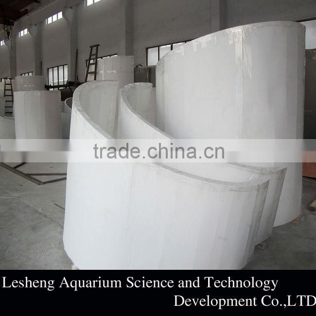 Custom clear thick acrylic sheet for acrylic swimming pool