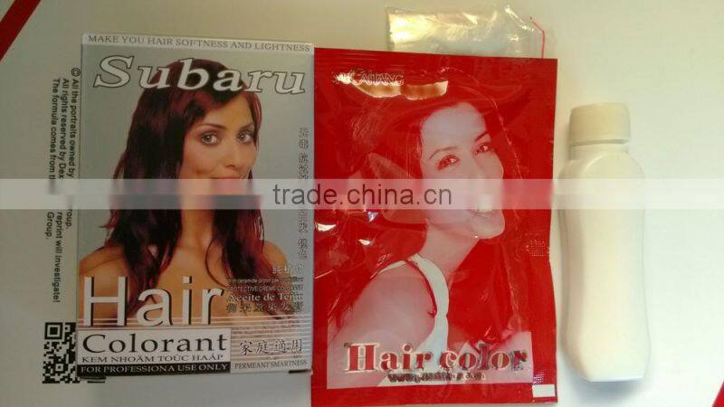 Subaru professional hair color cream