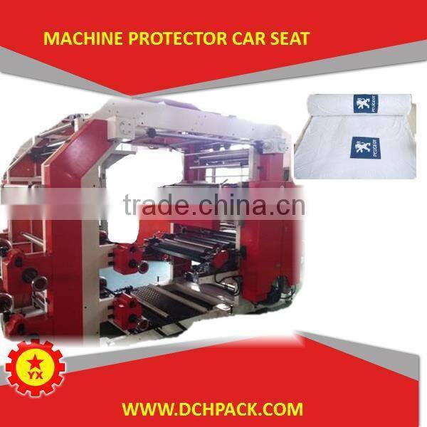 8 colour flexographic printing machine for automobile seat cover