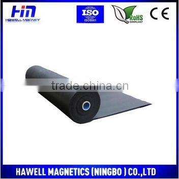 Industrial rolls of flexible magnets