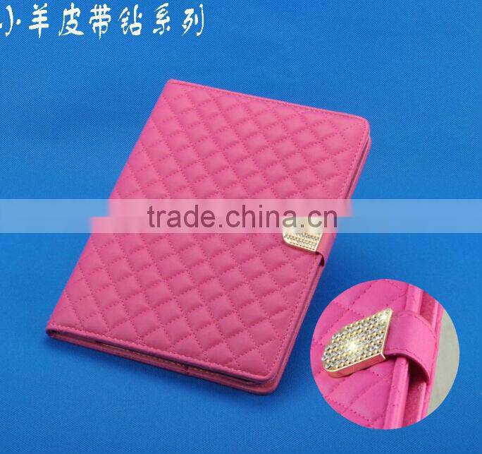 2014 Hot sell leather cover holder for Ipad