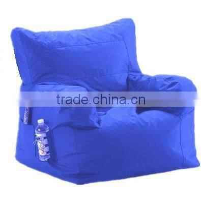 Solid Color Polyester Oxford Material Bean Bag Arms Sofa Chair