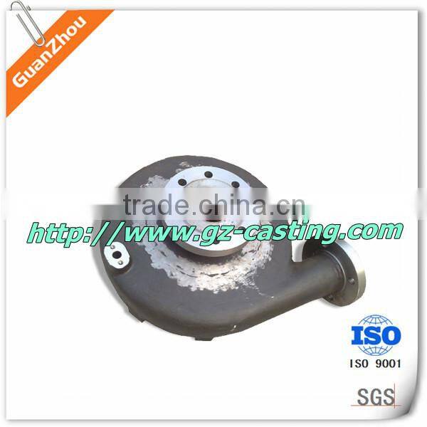 Guanzhou OEM water pump cast parts cast housing cast stainless custom component castings