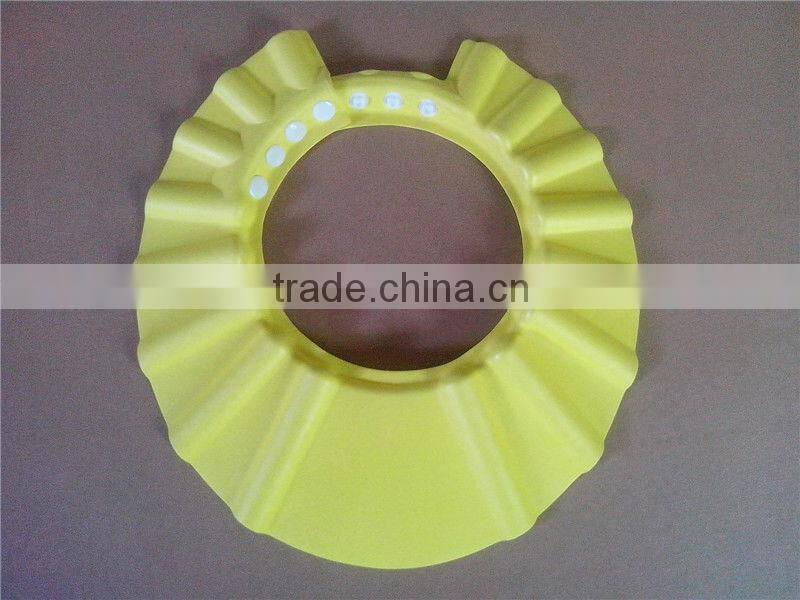 Yubao baby shower cap safe shampoo bath cap