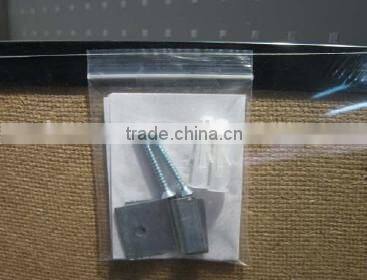 Plastic framed cork bulletin board