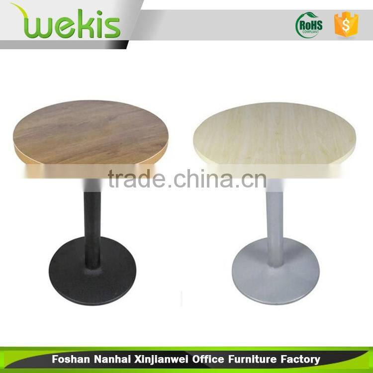 Good price manufacture small round wrought iron table frame