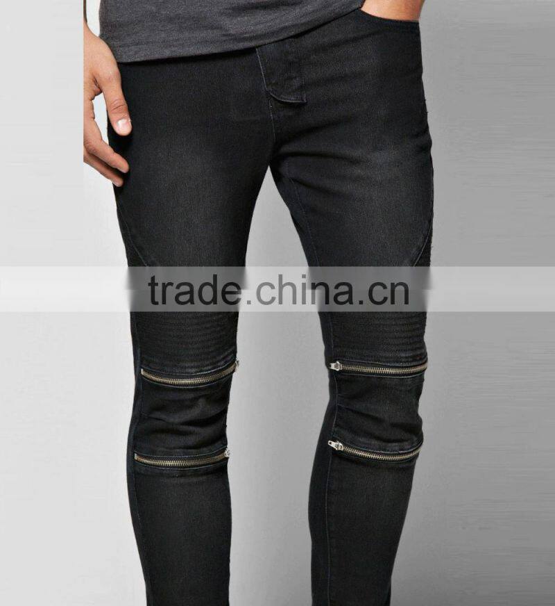 high quality branded new fashion biker jeans (JXA121)