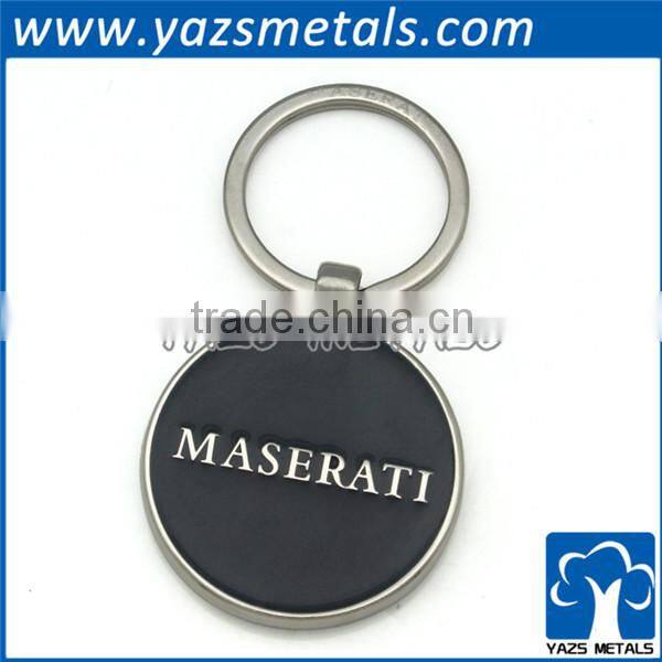 abacus metal 3D gold plating keychain