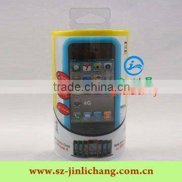 Plastic Half cylinder packaging for Phone Case