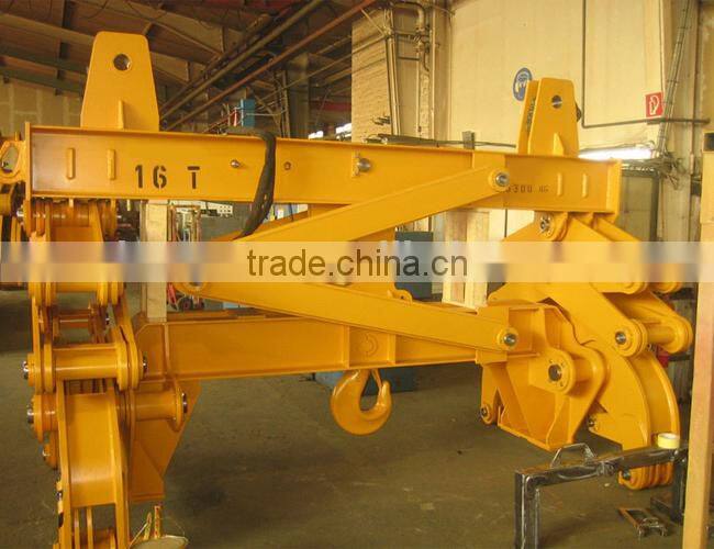 slab clamp with hook lifting steel plate