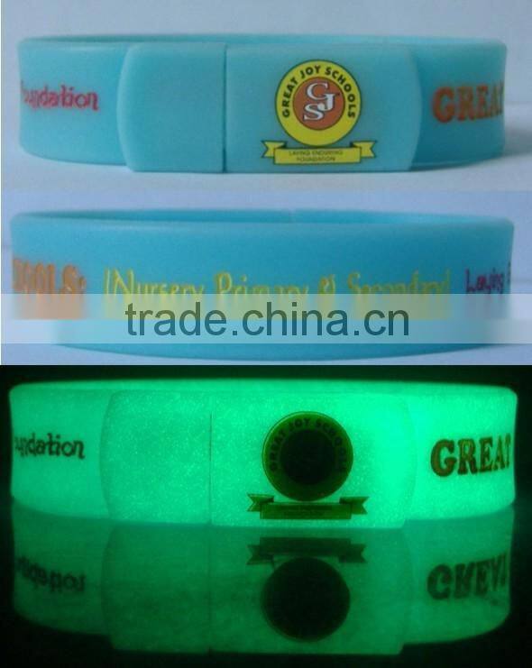 Plain Color Usb, Silicone Bracelets Usb, 1GB-32GB Usb