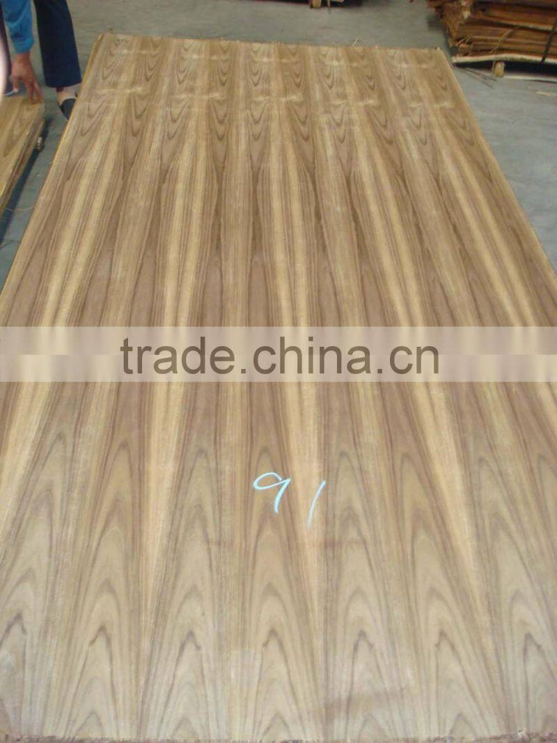 3.2mm 3.6MM Natural Teak Veneered Plywood