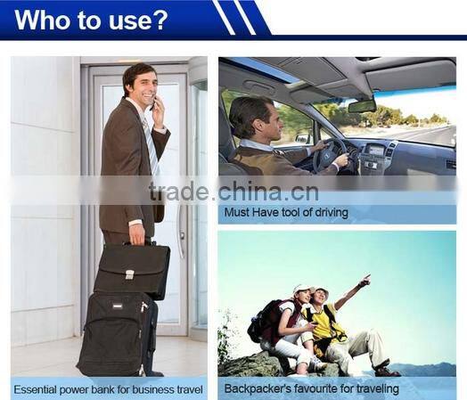 Multi-function power bank 13600mAh 13600mAh jump start car battery pack