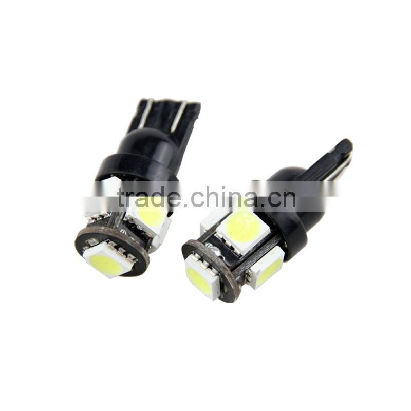 W5W 12V 5smd Auto Led Lamp Light Bulb canbus T10