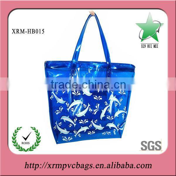 Top quality pvc beach bag,pvc handbag