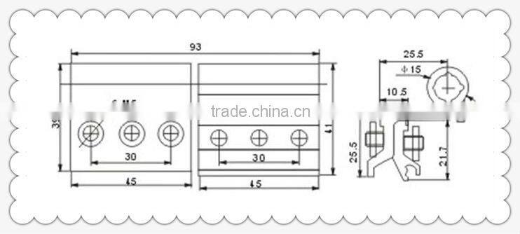 Manufacturer Heavy duty aluminum window pivot hinge for aluminum windows