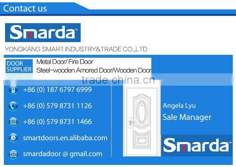 2 hours fire rated door with glass