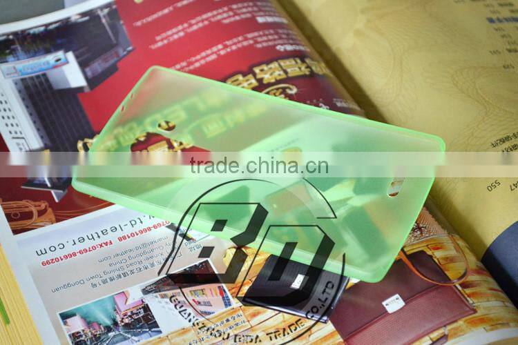 Ultra High Quality PP Frosted Transparent Phone Case For LG G4 factory price