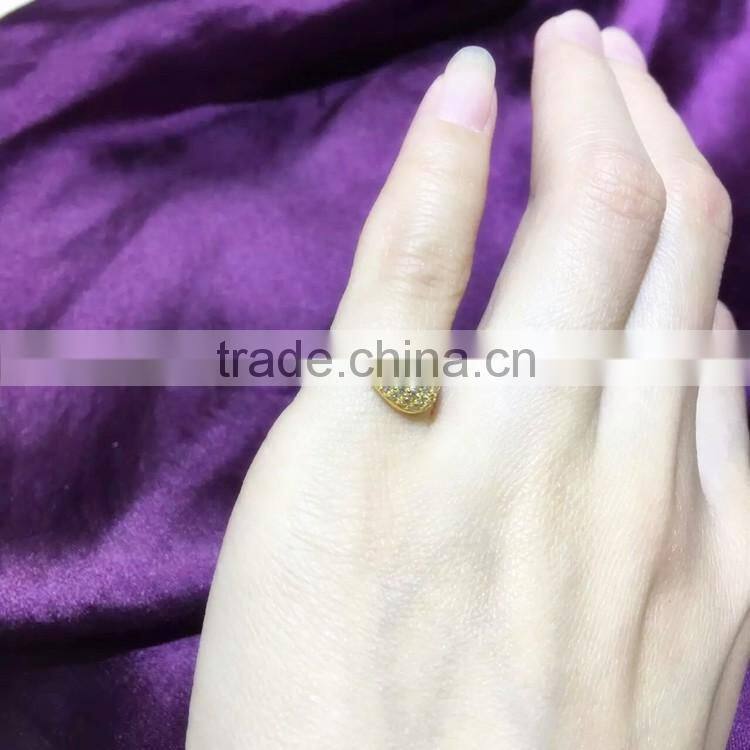 2016 new design pearl finger ring