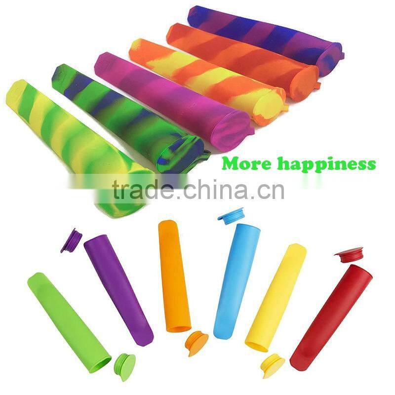 Home & Garden Ice Cream Tools set OF 6 silicone ice cream pop jelly mold