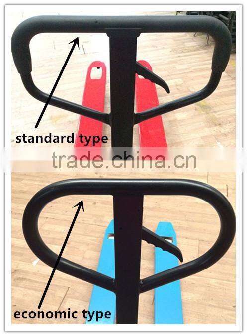 easy control fork lifter hand pallet truck 2t capacity made in china