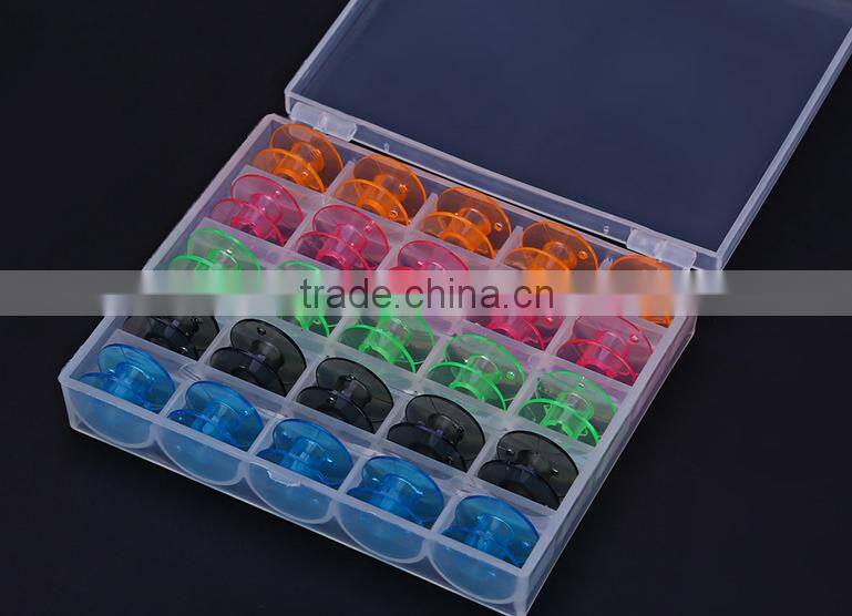 Plastic Coil Reel Sewing Machine Parts Bobbin Case