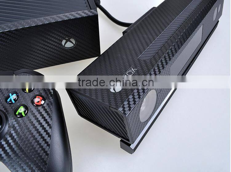 3D Carbon Fiber vinyl Console Skin Decal for Xbox One console
