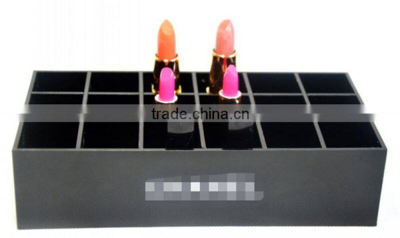 custom cosmetic shop acrylic point of sale counter top display,lip balm display boxes,lip gloss display stand