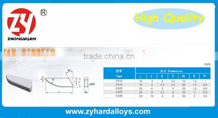 Sintered HIP process tungsten carbide brazed tips