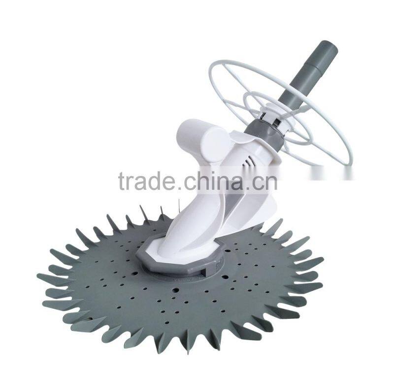 Thoroughly Clean Automatic Robot Pool Vacuum Cleaner with Swivel Body Never Cornered