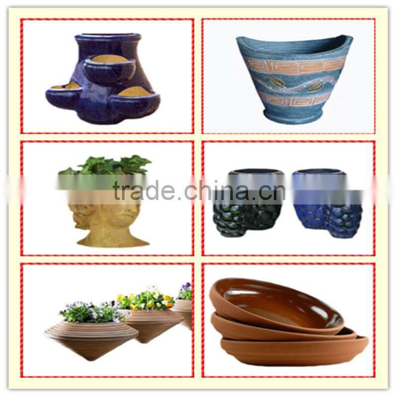 High quality handmade large terracotta multi crop planter