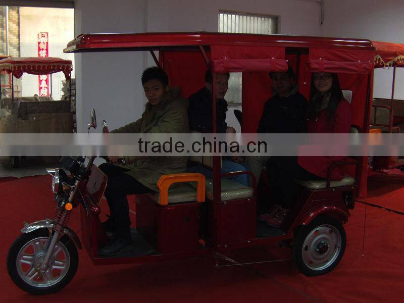 48V850W electric tricycle passenger for Indian market