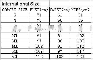 Vintage Style Beautiful Pattern New Fashion Hot Sexy Plus Size Overbust Corset