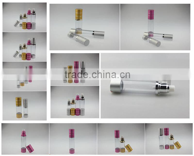 serum Bayonet bottles Clear Glass vials with Rubber Stoppers and Tear Off Injection Caps