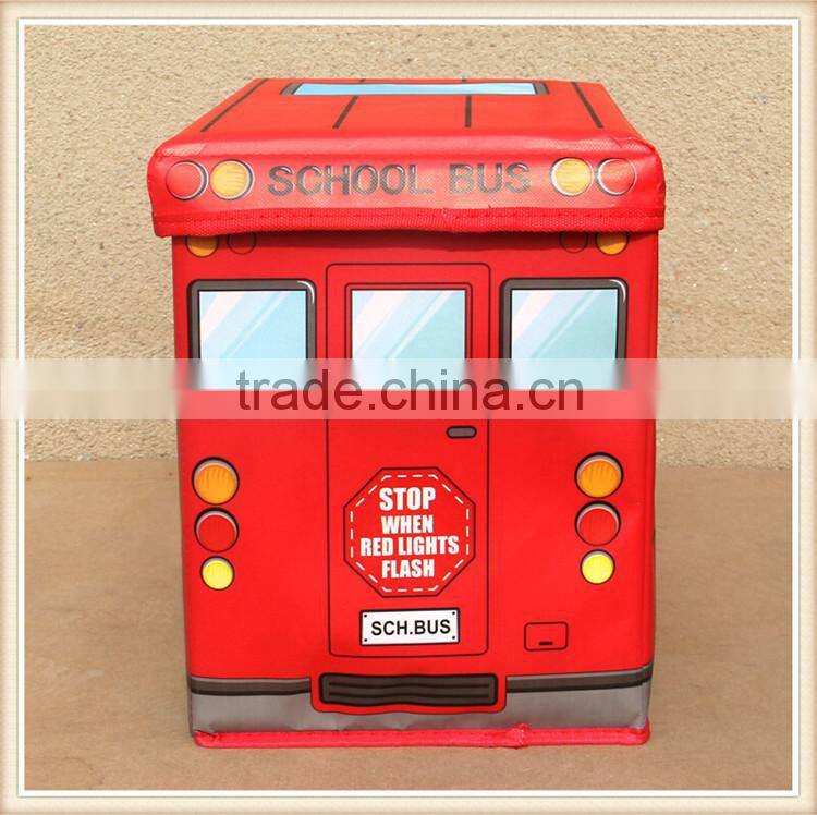 Car style printing child toy Storage Box