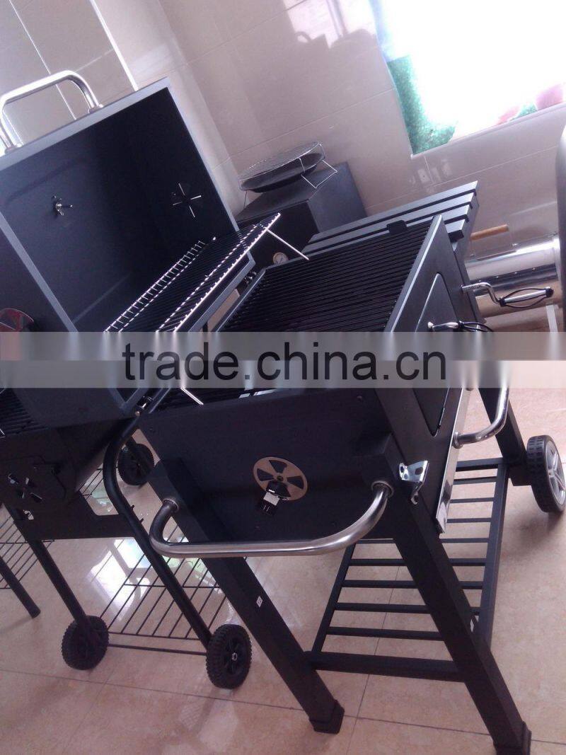 Large charcoal bbq grill KY4524