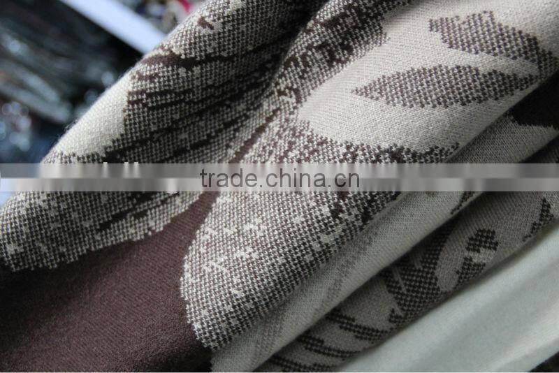 100%cashmere square knitted blankets