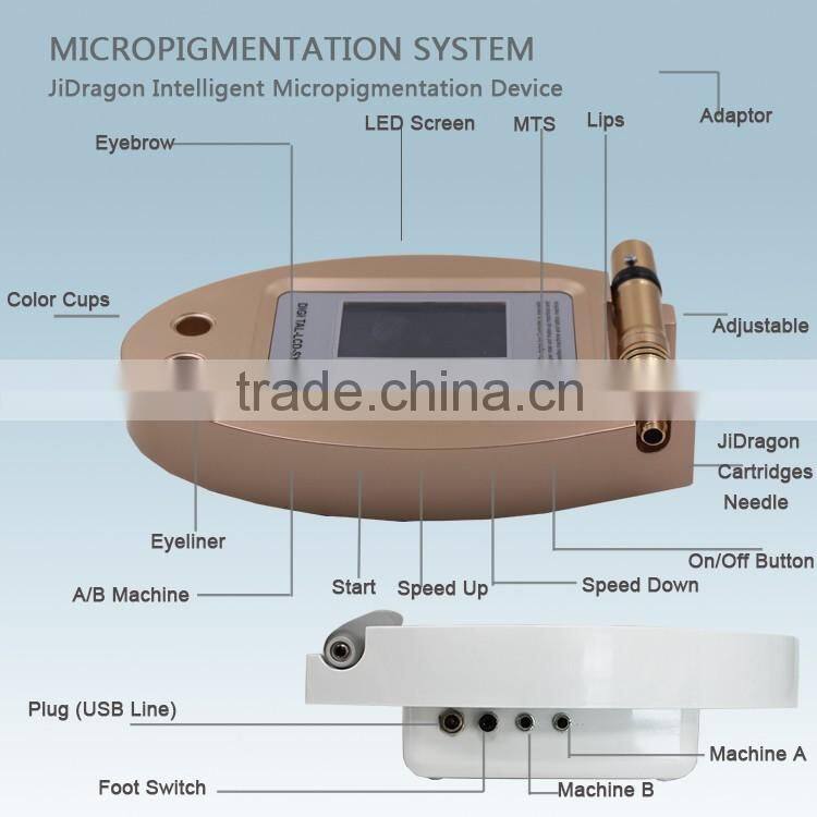 Digital Micropigmentation Kit For Eyebrow/Lips/MTS/Eyeliner