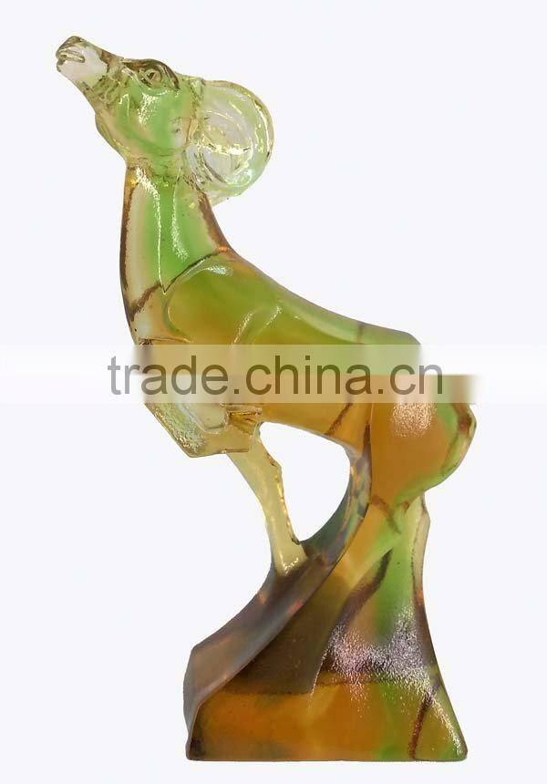 abstract glass art of horse--BJ111