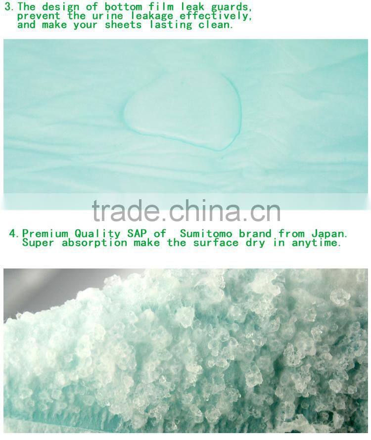 Incontinence pads for old people