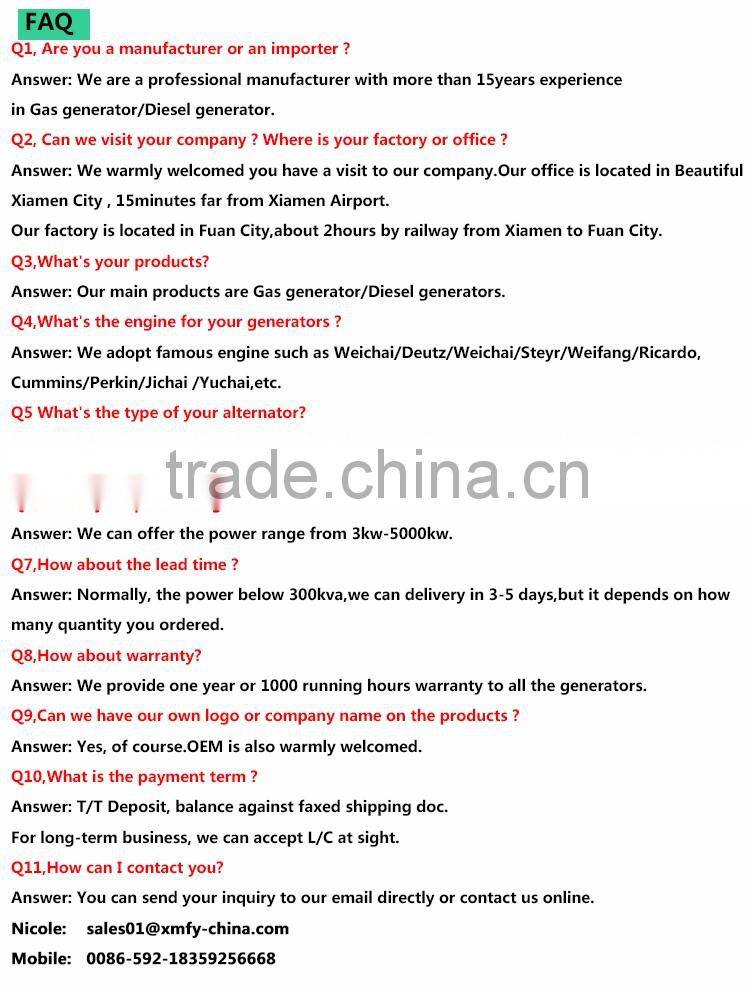 High quality CCEC warranty guaranteed 120kw 150kva rated power genset by cummins 6CTA8.3-G2 engine