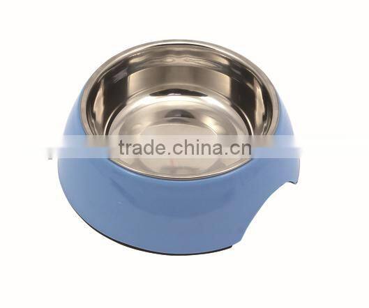 ZML5063-S pet products portable food for pet stainless steel pet bowl