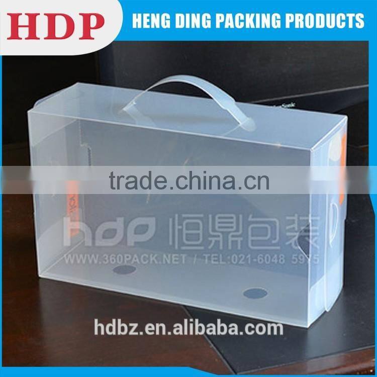 logo printed blanket packaging box with handle