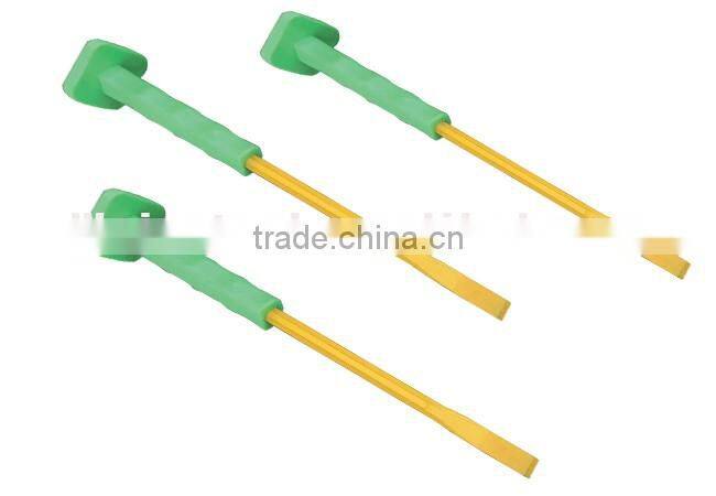best quality of stone chisels and popular rubber grip cold steel chisel