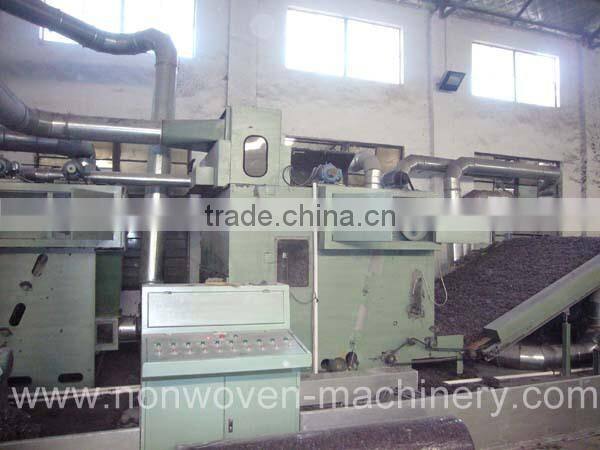 Changshu new type waste fiber fabric line