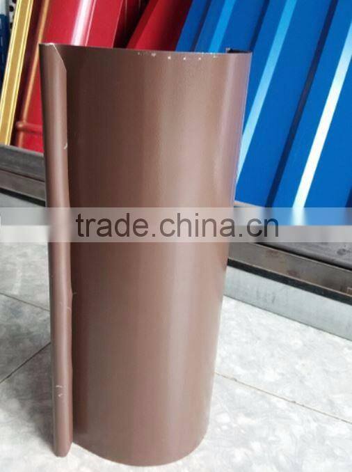 Metal gutter roll forming machine